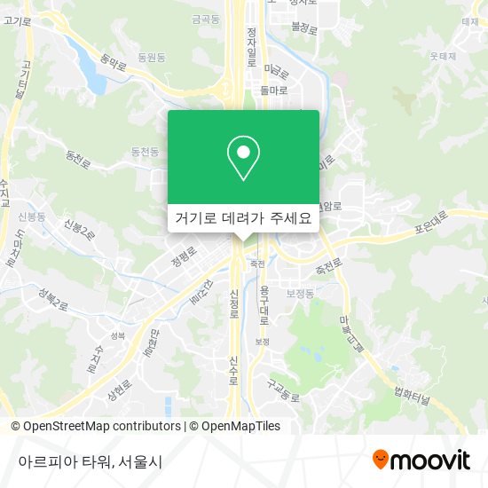 아르피아 타워 지도