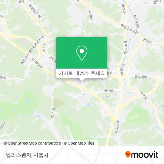 벨라스벤치 지도