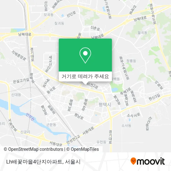 Lh배꽃마을4단지아파트 지도