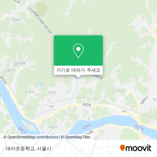 대아초등학교 지도