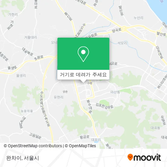 완차이 지도