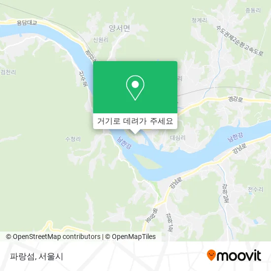 파랑섬 지도