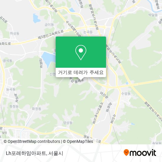 Lh포레하임아파트 지도