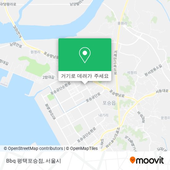 Bbq 평택포승점 지도
