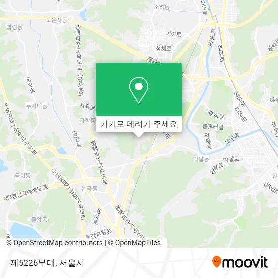 제5226부대 지도