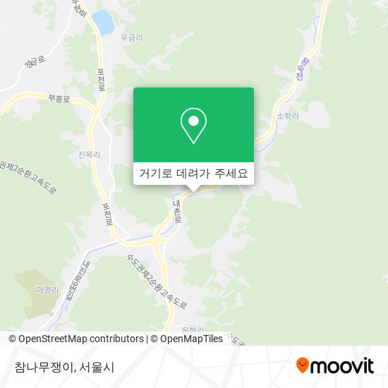 참나무쟁이 지도