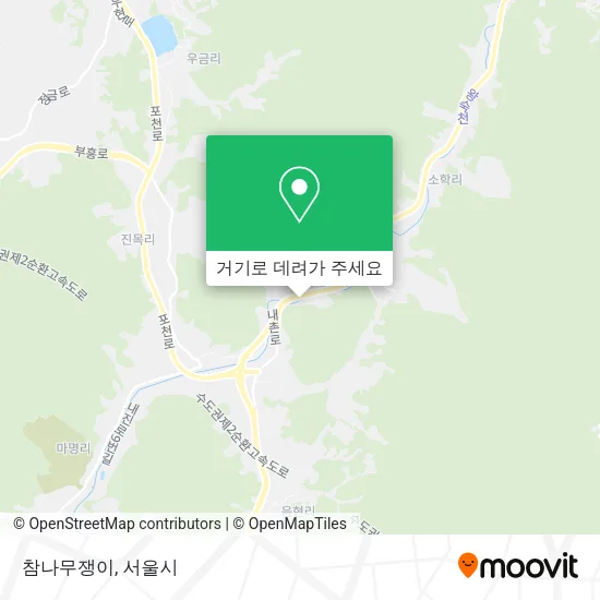 참나무쟁이 지도