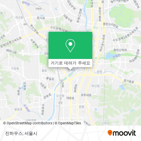 진하우스 지도