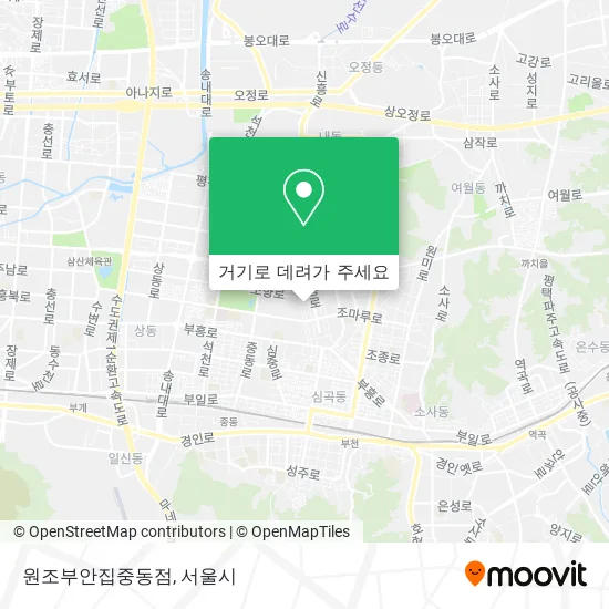 원조부안집중동점 지도
