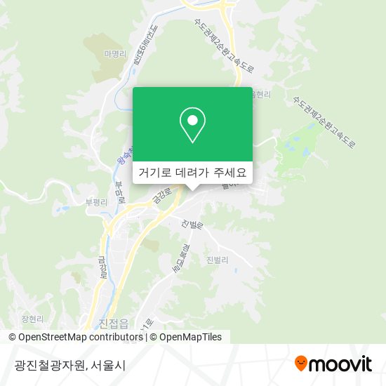 광진철광자원 지도