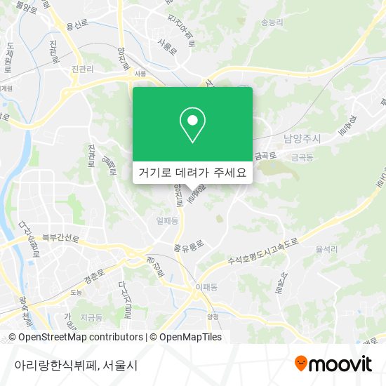 아리랑한식뷔페 지도