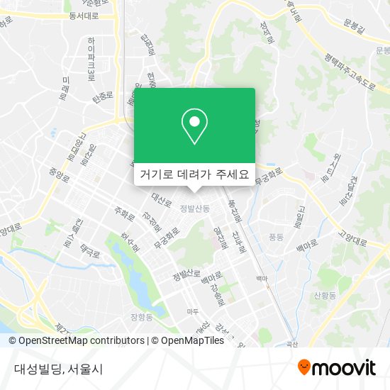 대성빌딩 지도