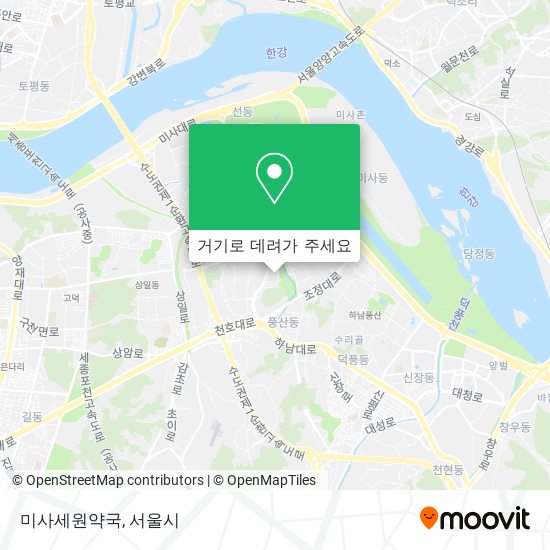 미사세원약국 지도