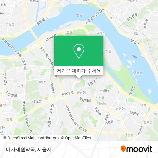 미사세원약국 지도