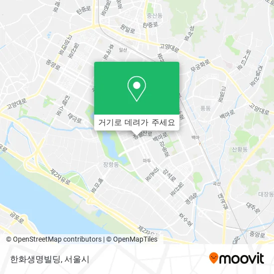 한화생명빌딩 지도