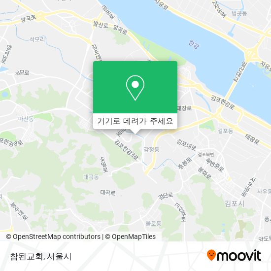 참된교회 지도