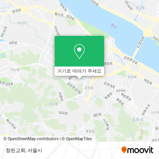 참된교회 지도
