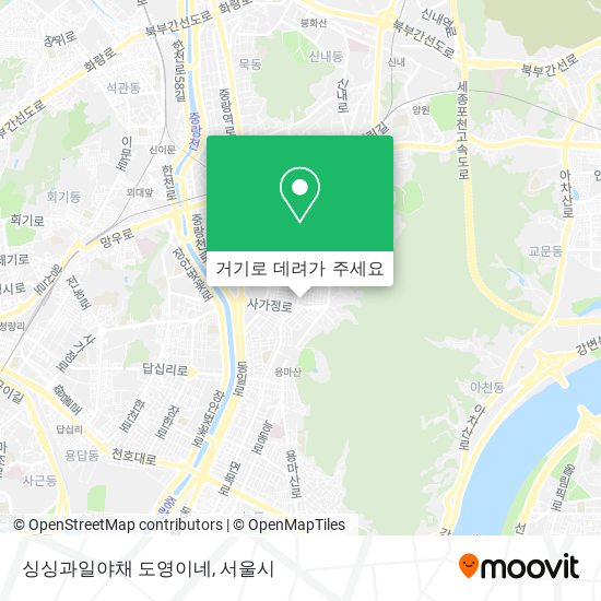 싱싱과일야채          도영이네 지도