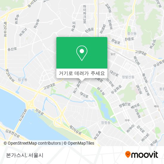 본가스시 지도