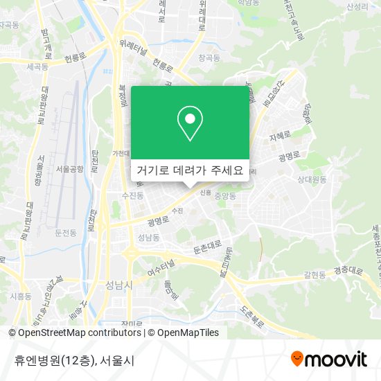 휴엔병원(12층) 지도