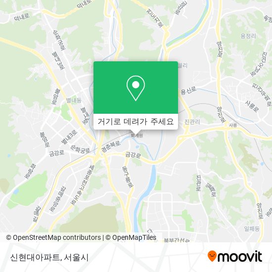 신현대아파트 지도