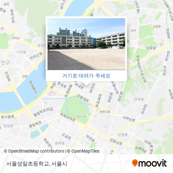 서울성일초등학교 지도
