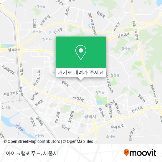 아이크랩씨푸드 지도