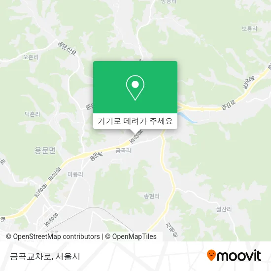 금곡교차로 지도