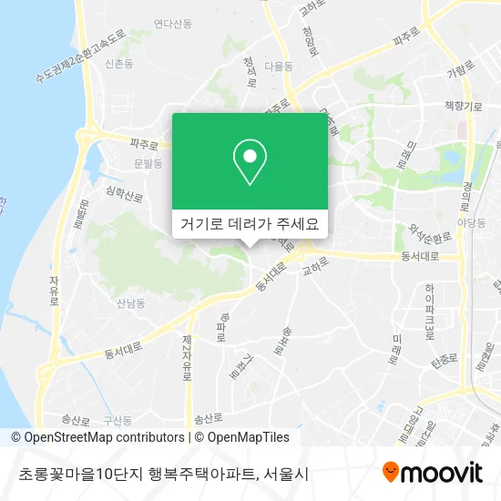 초롱꽃마을10단지 행복주택아파트 지도