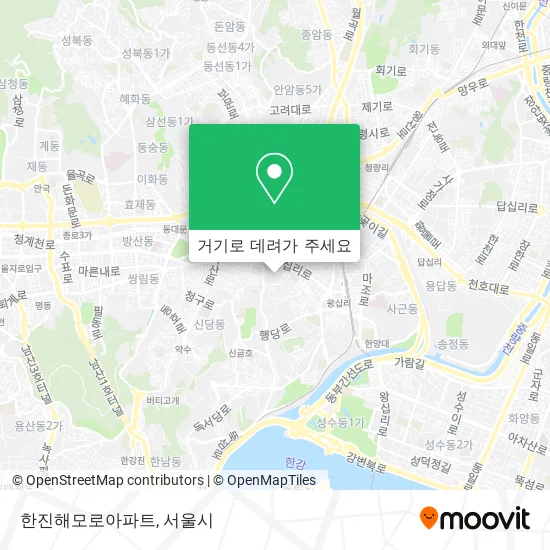한진해모로아파트 지도
