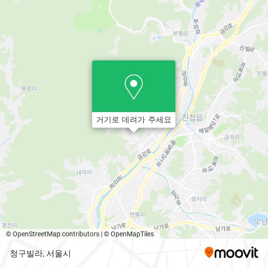 청구빌라 지도