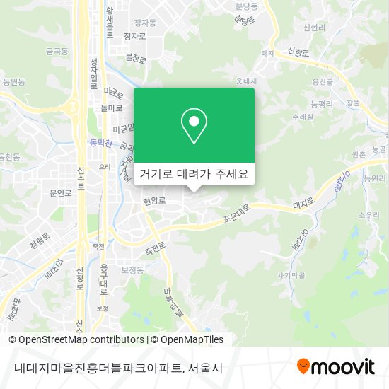 내대지마을진흥더블파크아파트 지도