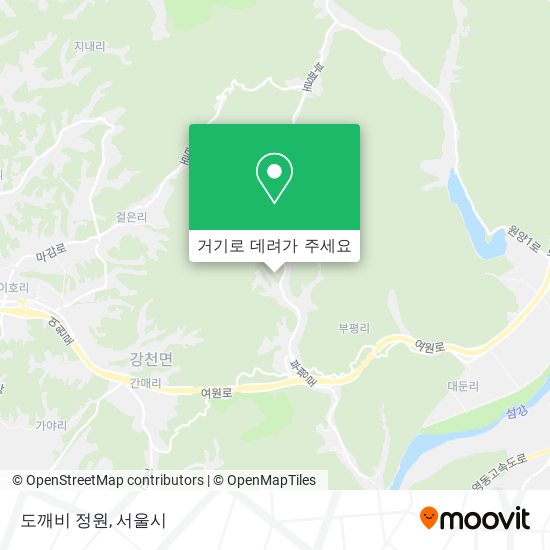 도깨비 정원 지도