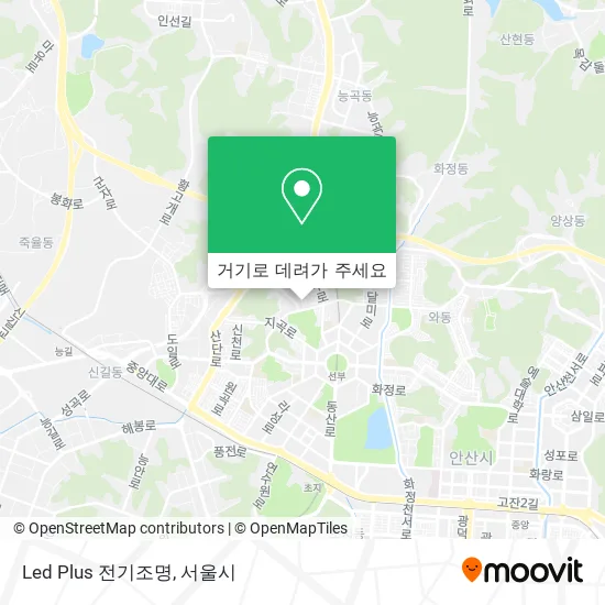 Led Plus 전기조명 지도