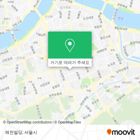 해천빌딩 지도