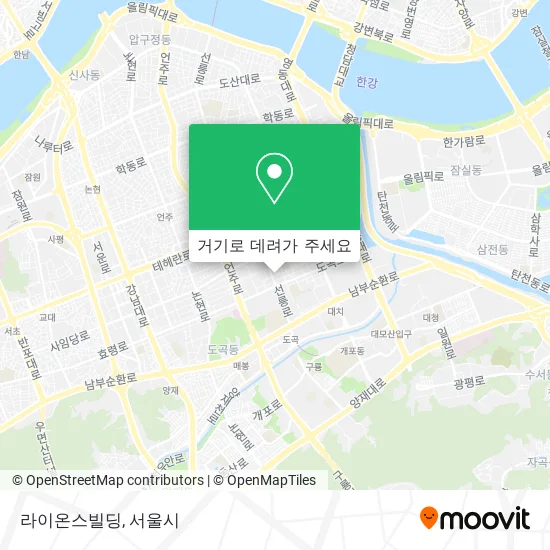 라이온스빌딩 지도
