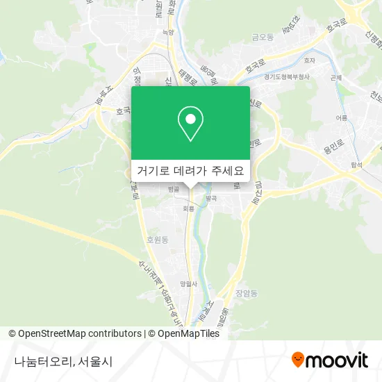 나눔터오리 지도
