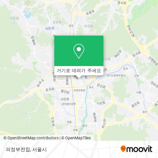 의정부전집 지도