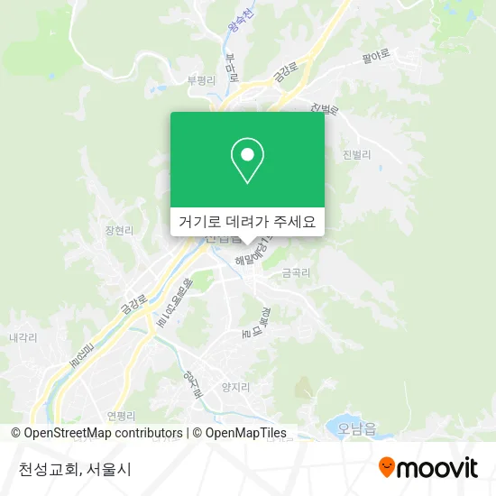 천성교회 지도