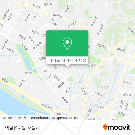햇님유치원 지도