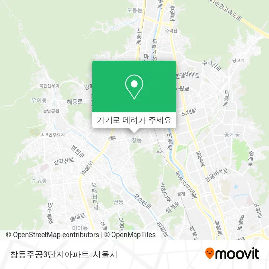 창동주공3단지아파트 지도