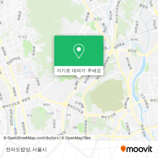 전라도밥상 지도