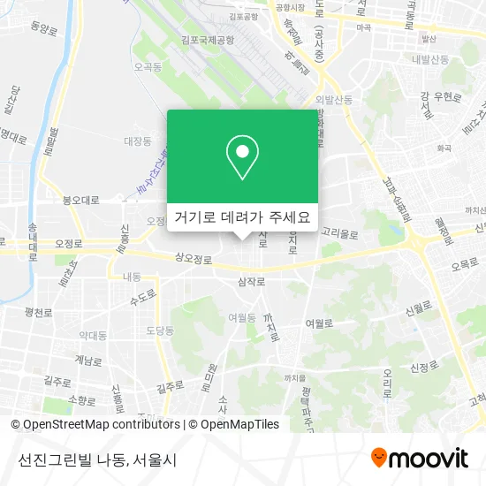 선진그린빌 나동 지도