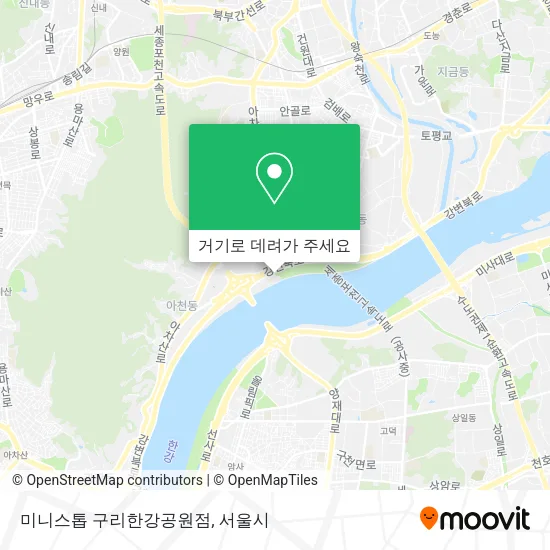 미니스톱 구리한강공원점 지도