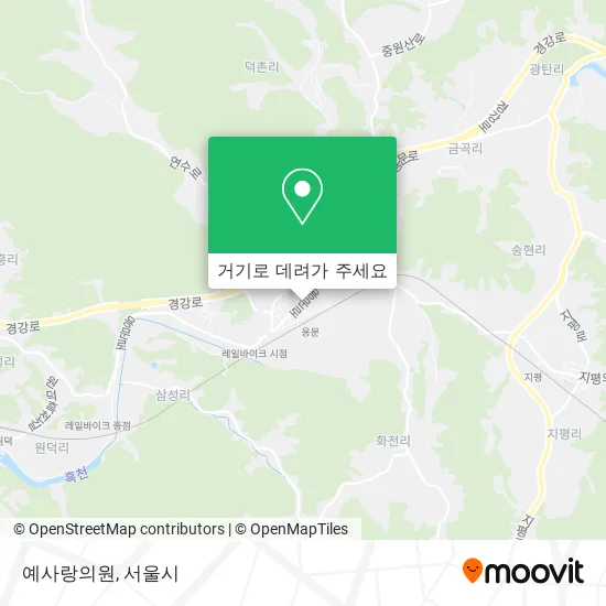 예사랑의원 지도