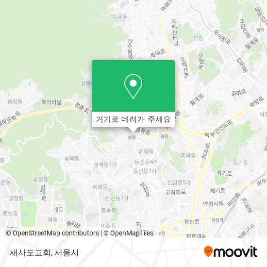 새사도교회 지도