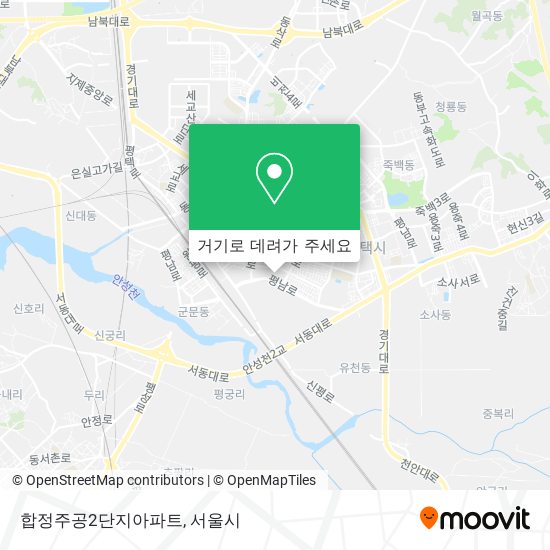 합정주공2단지아파트 지도