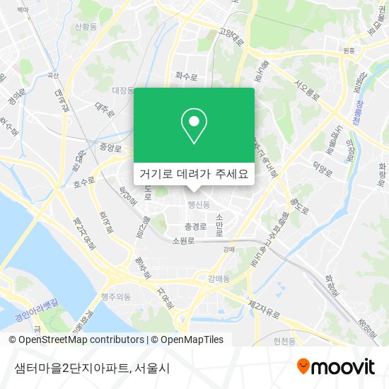 샘터마을2단지아파트 지도