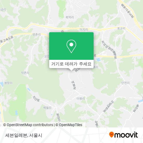 세븐일레븐 지도