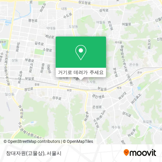 창대자원(고물상) 지도
